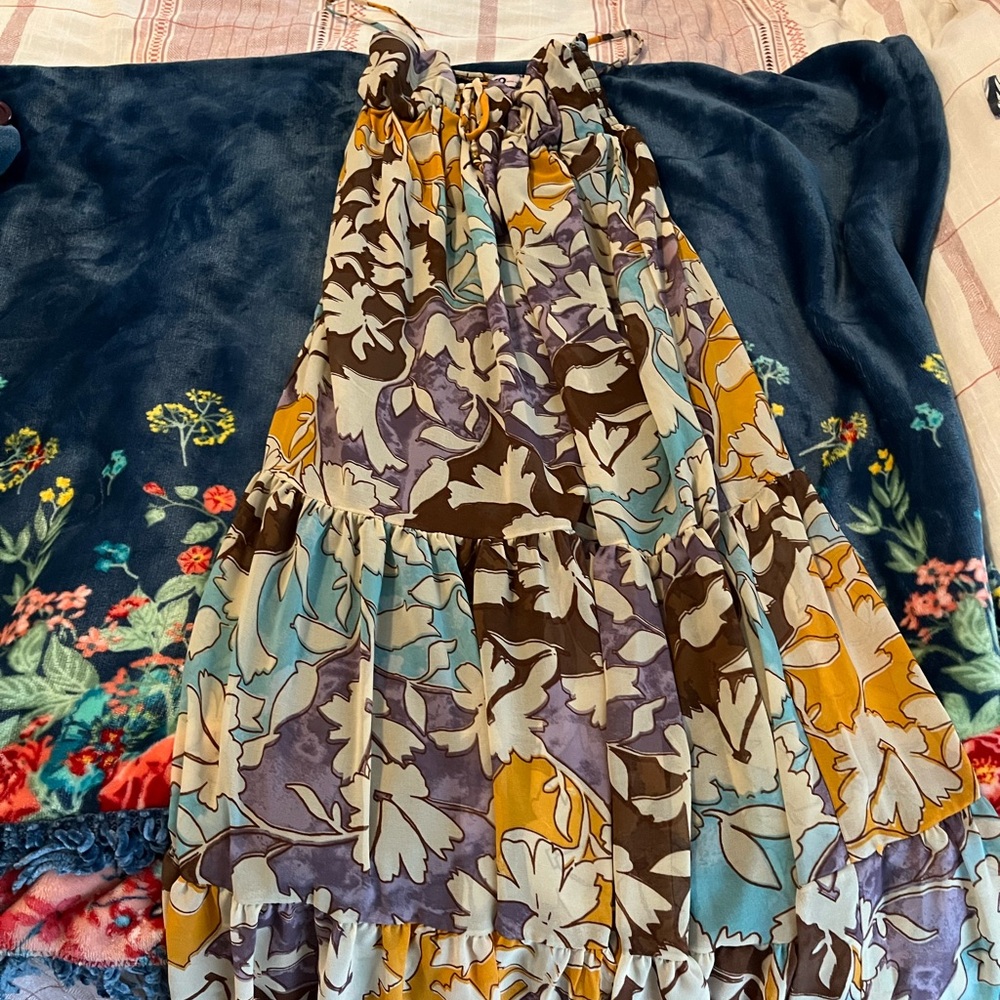 Dress from Kohls. Very pretty. Long. Xsmall